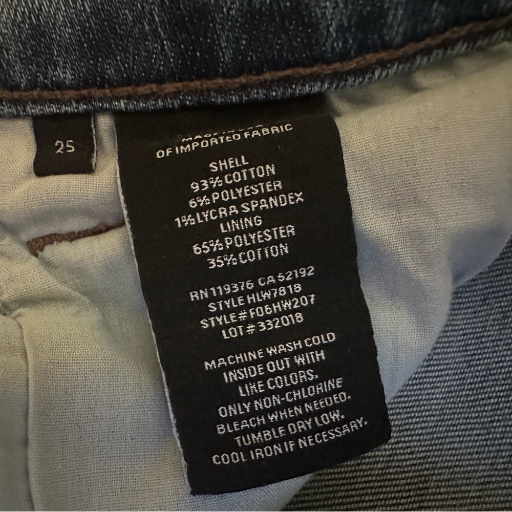 Helmut Lang Ankle Skinny Jeans, Medium Wash, Mid-Rise, 25, Excellent Condition! - Picture 10 of 10